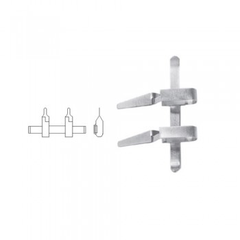 Biemer-Muller Approximator Straight - Narrow Stainless Steel, 13 mm Jaw Opening - Jaw Length 3 mm - 4.5 mm
